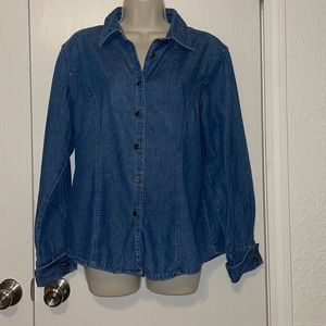 Vintage Bushwacker denim button down